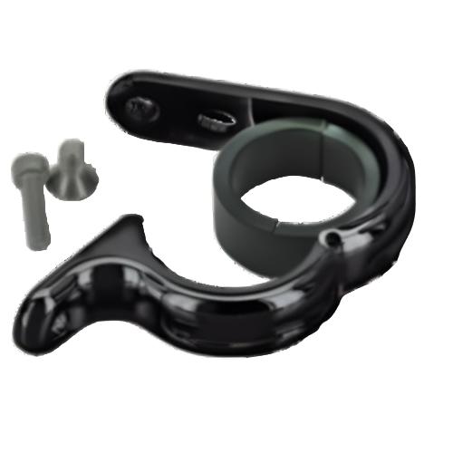 Zodiac Z370421 Folding Quick-Clamp Black 1 to 1 1/4" Handlebars