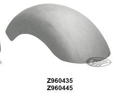 Zodiac Z960445 Cruise Speed Round Top 13 1/2" Trimmed Rear Fender for Lower Profile Tyres