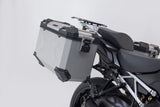 SW-Motech SW-ADV0560175000-S TRAX ADV Silver Adventure Luggage Set for Suzuki GSX-S1000GX 23-Up