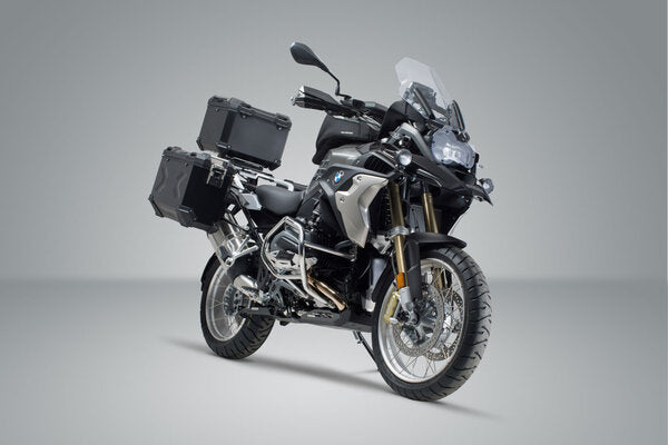 SW-Motech SW-ADV0766475001-B TRAX ADV Black Adventure Luggage Set for BMW R 1200 GS 12-18/R 1250 GS 18-Up