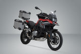 SW-Motech SW-ADV0789775100-S TRAX ADV Silver Adventure Luggage Set for BMW F 750 GS/F 850 GS 17-Up w/Plastic Rack