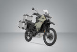 SW-Motech SW-ADV0899075000-S TRAX ADV Silver Adventure Luggage Set for Kawasaki KLR 650 22-Up