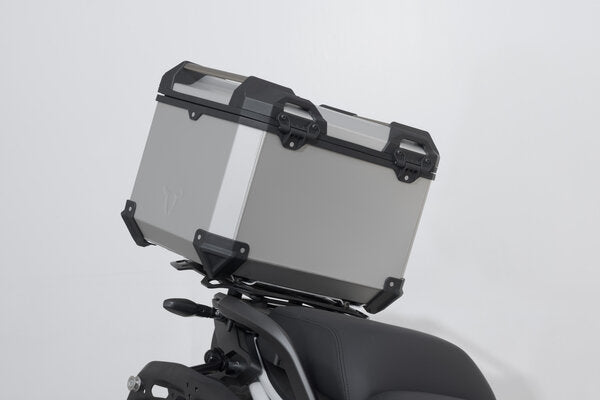 SW-Motech SW-ADV1190575102-S TRAX ADV Silver Adventure Luggage Set for Triumph Tiger 1200 Rally /Tiger 1200 GT Explorer 22-Up