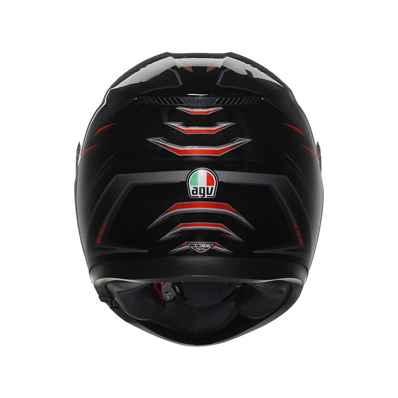 AGV K3 Syth Black/Red Helmet