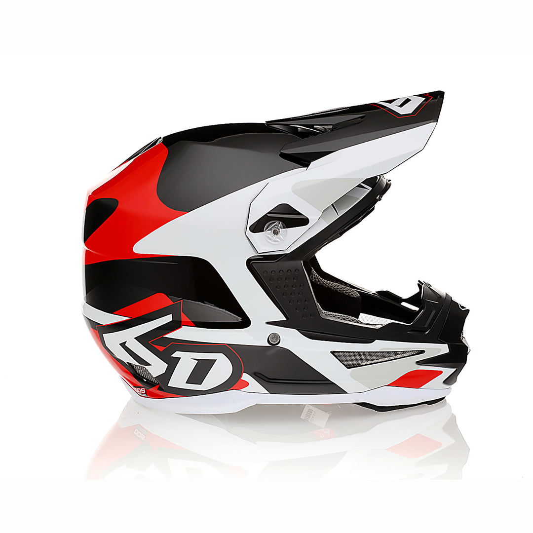 6D ATR-1 Apex Red Helmet