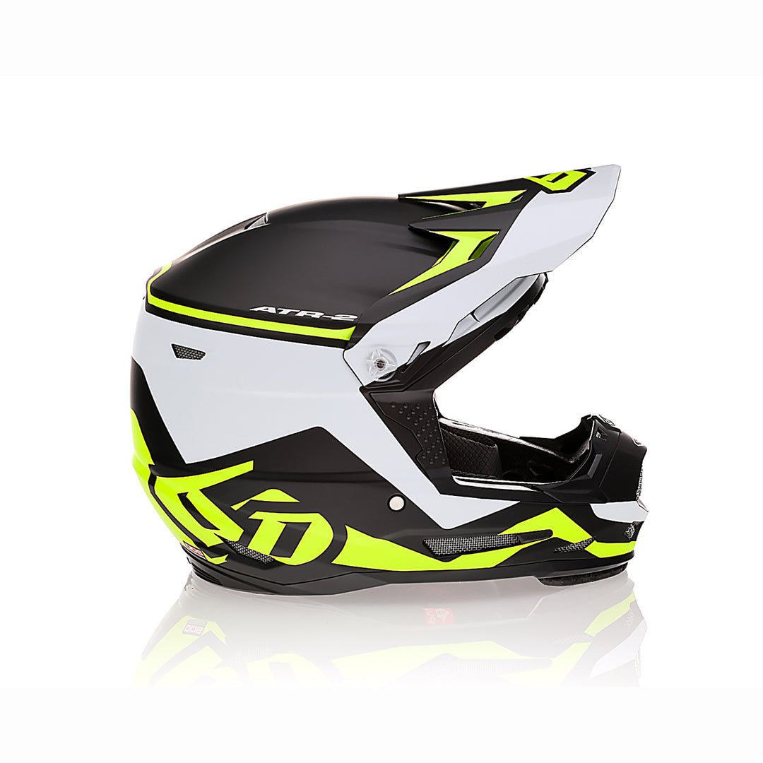 6D ATR-2 Drive Neon Yellow Helmet