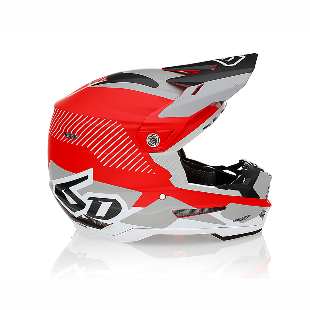 6D ATR-2 Fusion Red Helmet