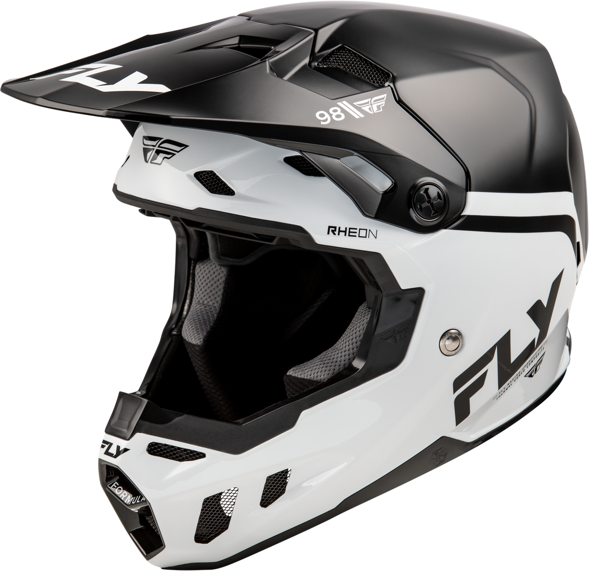 FLY Formula CC Objective Black/White Helmet