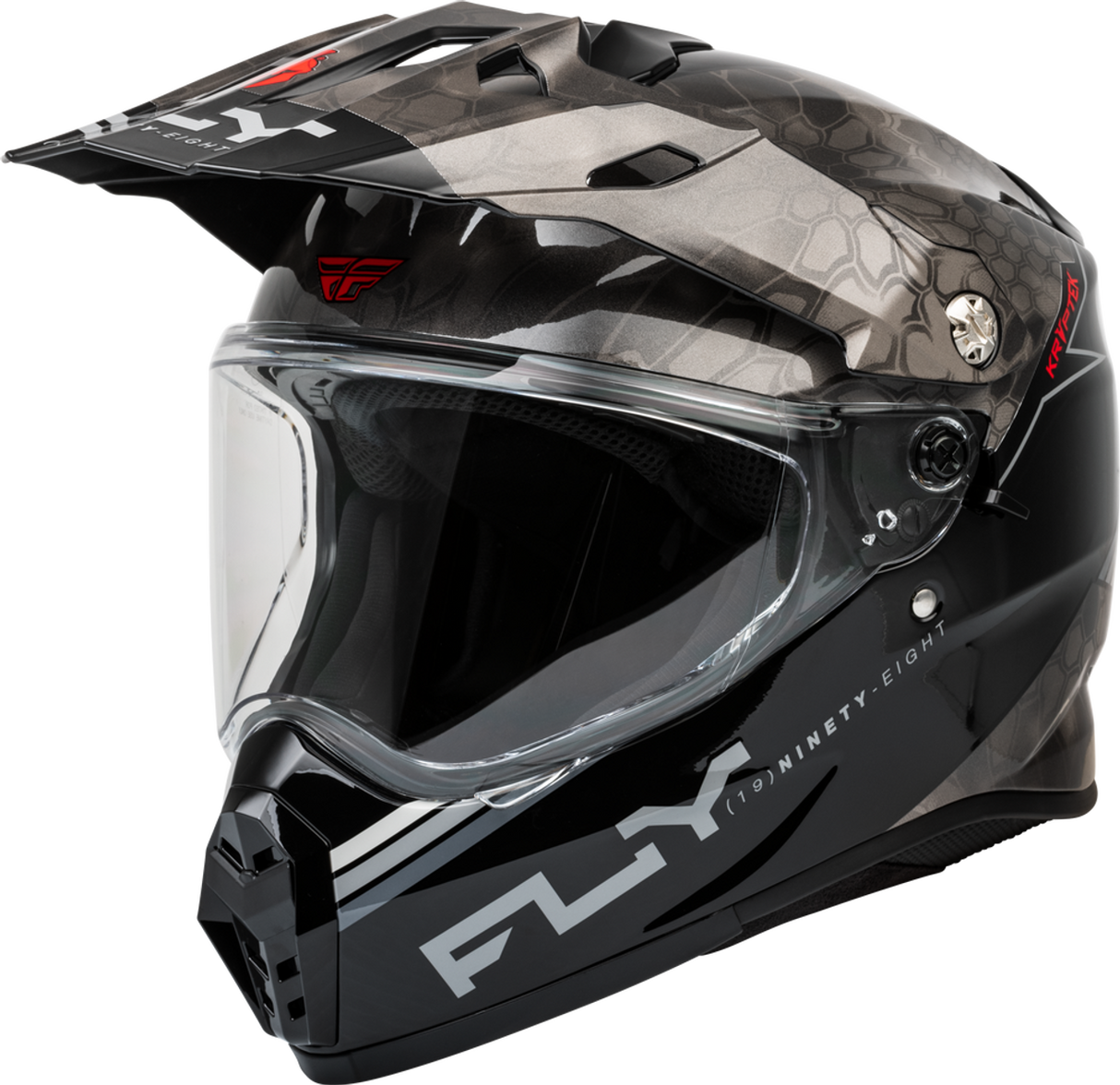 FLY Trekker Kryptek Conceal Black/Grey/White Helmet