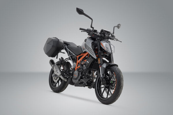 SW-Motech SW-BCHTA0488230000-B URBAN ABS Black Side Case System for KTM 125/390 Duke 17-Up