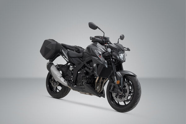 SW-Motech SW-BCHTA0593430001-B URBAN ABS Black Side Case System for Suzuki GSX-S 750 16-Up