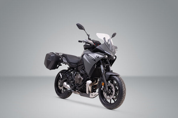 SW-Motech SW-BCHTA0659330000-B URBAN ABS Black Side Case System for Yamaha Tracer 7 16-Up
