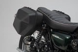 SW-Motech SW-BCHTA0893330000-B URBAN ABS Black Side Case System for Kawasaki W800 18-Up