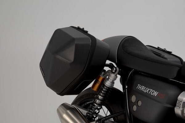 SW-Motech SW-BCHTA1195530000-B URBAN ABS Black Side Case System for Triumph Thruxton RS 19-Up