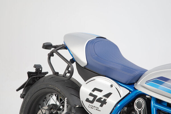 SW-Motech SW-BCHTA2257730000-B URBAN ABS Black Side Case System for Ducati Scrambler Cafe Racer 17-18