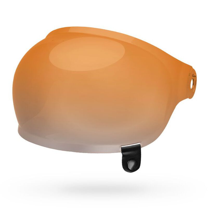 Bell Amber Gradient Bubble Visor w/Black Tab for Bullitt Helmets