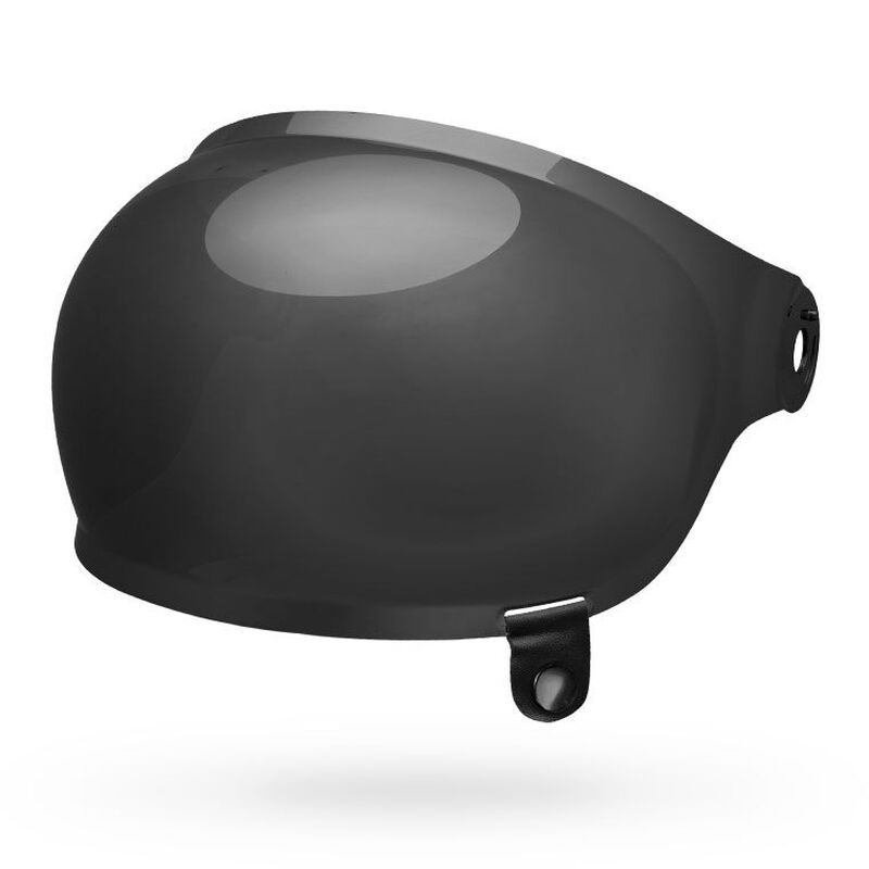Bell Dark Smoke Bubble Visor w/Black Tab for Bullitt Helmets