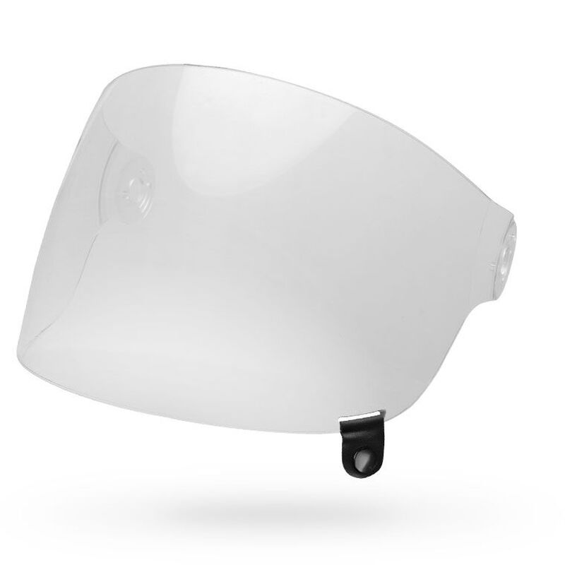 Bell Clear Flat Visor w/Black Tab for Bullitt Helmets