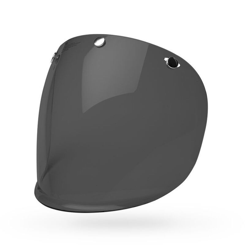 Bell 3 Snap Dark Smoke Visor for Custom 500 Helmets