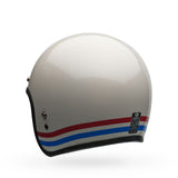 Bell Custom 500 Stripes Pearl White Helmet