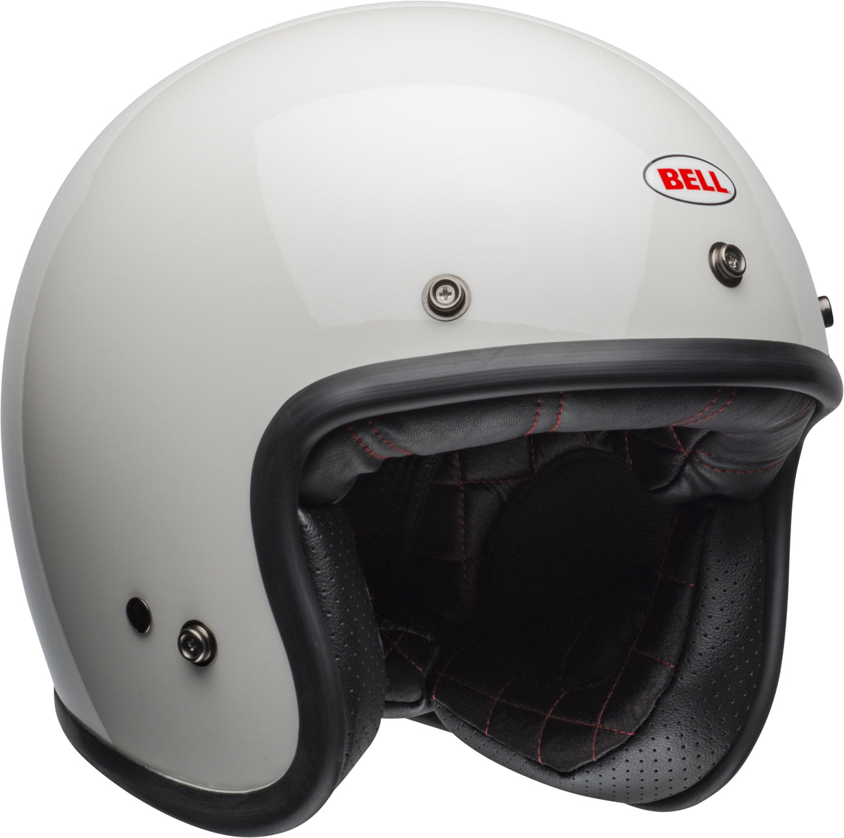 Bell Custom 500 Gloss Vintage White Helmet