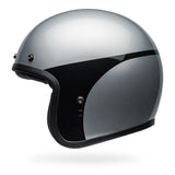 Bell Custom 500 Chassis Gloss Silver/Black Helmet