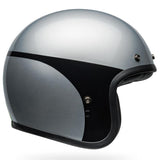 Bell Custom 500 Chassis Gloss Silver/Black Helmet