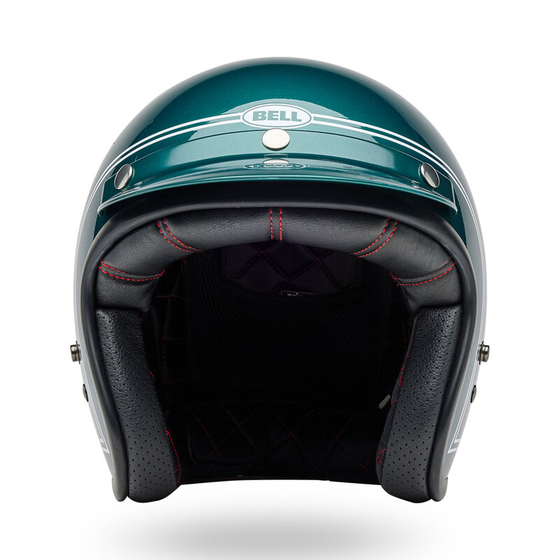 Bell Custom 500 Steve McQueen Riverside Metallic Green Helmet