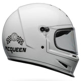 Bell Eliminator Steve McQueen Gloss White Helmet