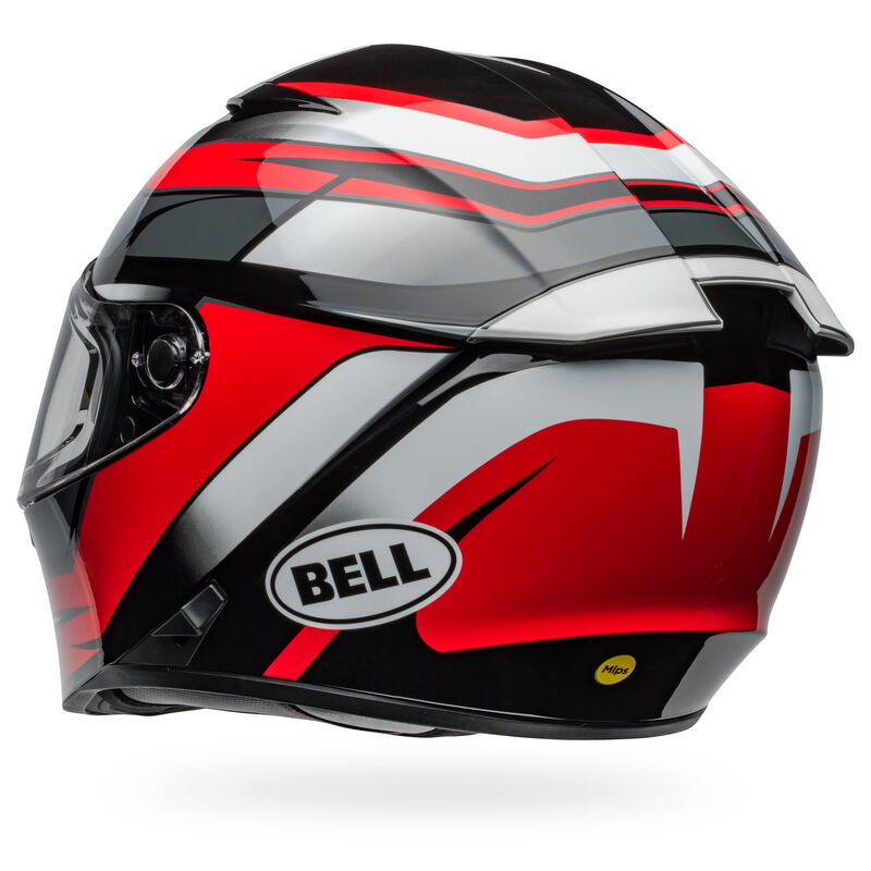 Bell Lithium MIPS Podium Gloss Black/Red Helmet