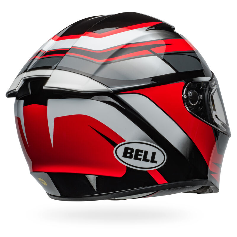 Bell Lithium MIPS Podium Gloss Black/Red Helmet