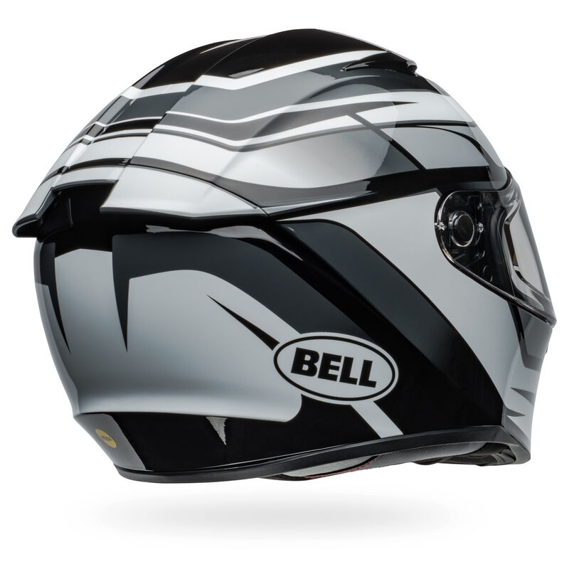 Bell Lithium MIPS Podium Gloss Black/White Helmet