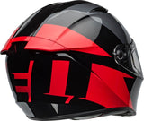 Bell Lithium Shear Gloss Metallic Grey/Red Helmet