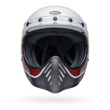 Bell Moto-3 RSD Saddleback Satin/Gloss White/Black Helmet