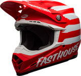 Bell Moto-9 MIPS Special Edition Fasthouse Signia Matte Red/White Helmet