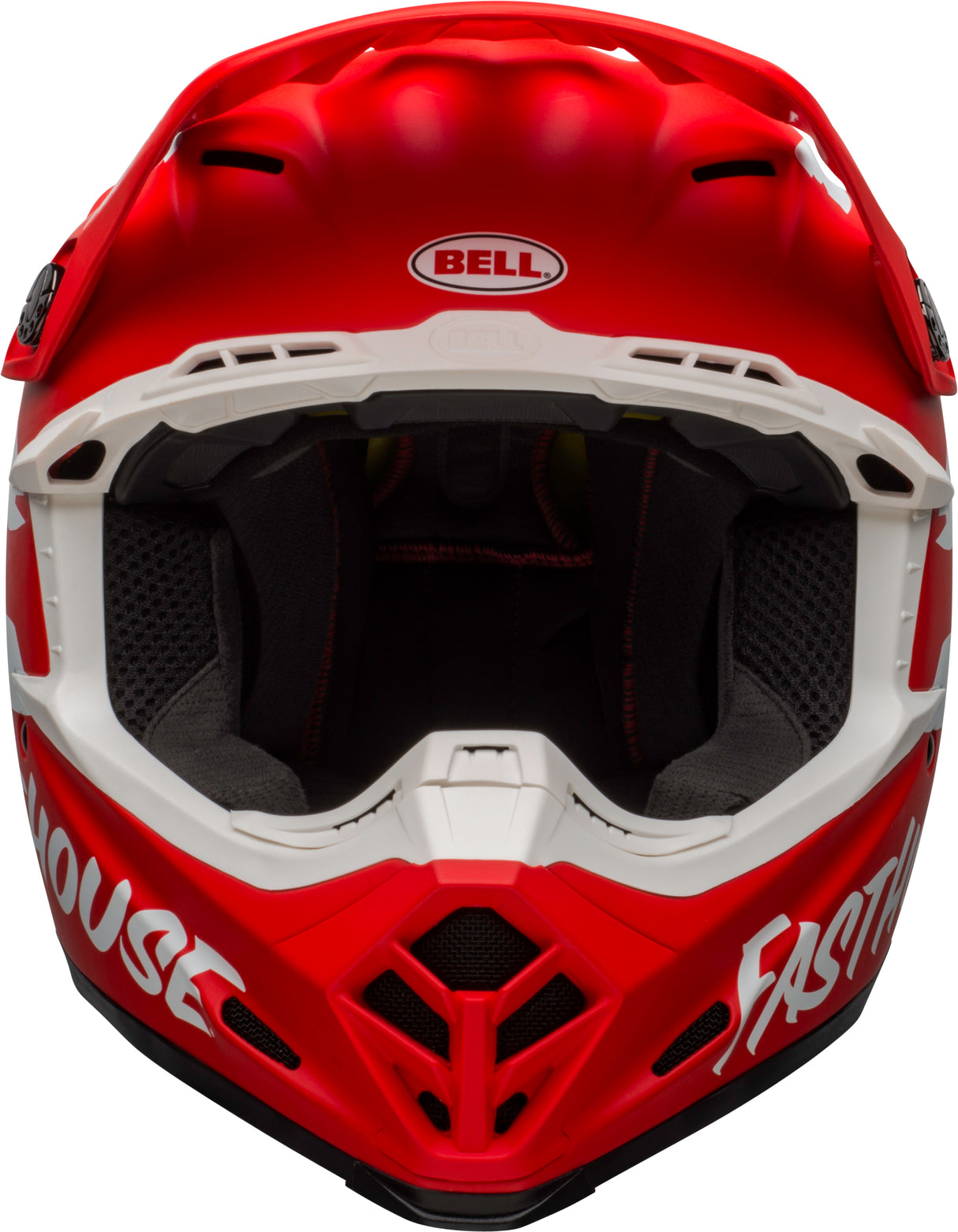 Bell Moto-9 MIPS Special Edition Fasthouse Signia Matte Red/White Helmet