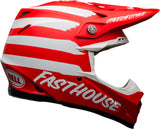 Bell Moto-9 MIPS Special Edition Fasthouse Signia Matte Red/White Helmet