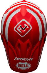 Bell Moto-9 MIPS Special Edition Fasthouse Signia Matte Red/White Helmet