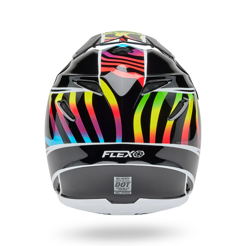 Bell Moto-9S Flex Drift Gloss Black/Multi Helmet