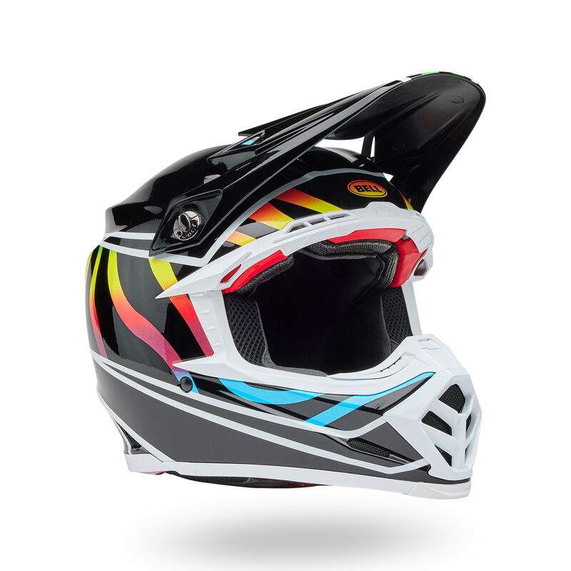 Bell Moto-9S Flex Drift Gloss Black/Multi Helmet