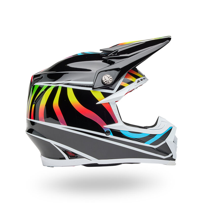 Bell Moto-9S Flex Drift Gloss Black/Multi Helmet