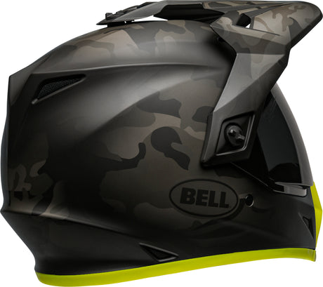 Bell MX-9 Adventure MIPS Stealth Camo Matte Black/Hi-Viz Yellow Helmet - EasyR