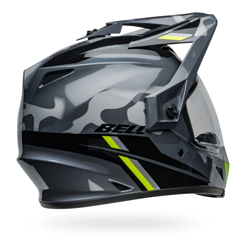 Bell MX-9 Adventure MIPS Alpine Gloss Metallic Grey/Camo Helmet