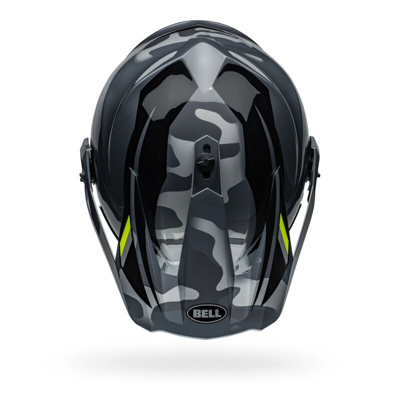 Bell MX-9 Adventure MIPS Alpine Gloss Metallic Grey/Camo Helmet