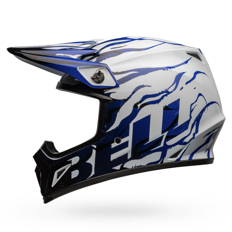 Bell MX-9 MIPS Decay Gloss Blue Helmet