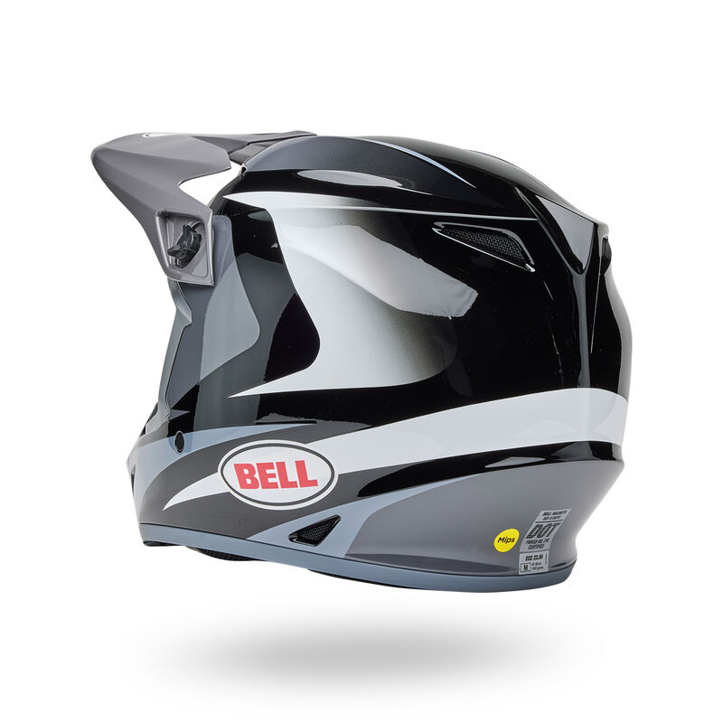 Bell MX-9 MIPS Jackal Black/White Helmet