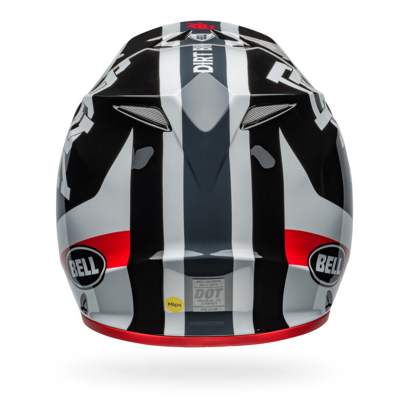 Bell MX-9 MIPS Twitch DBK 24 Gloss Black/White Helmet