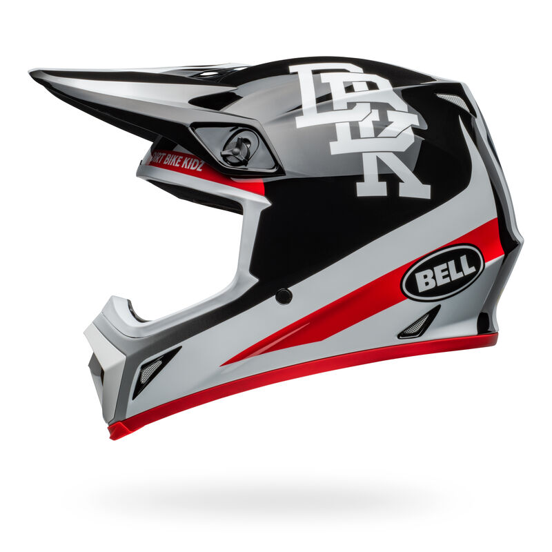 Bell MX-9 MIPS Twitch DBK 24 Gloss Black/White Helmet