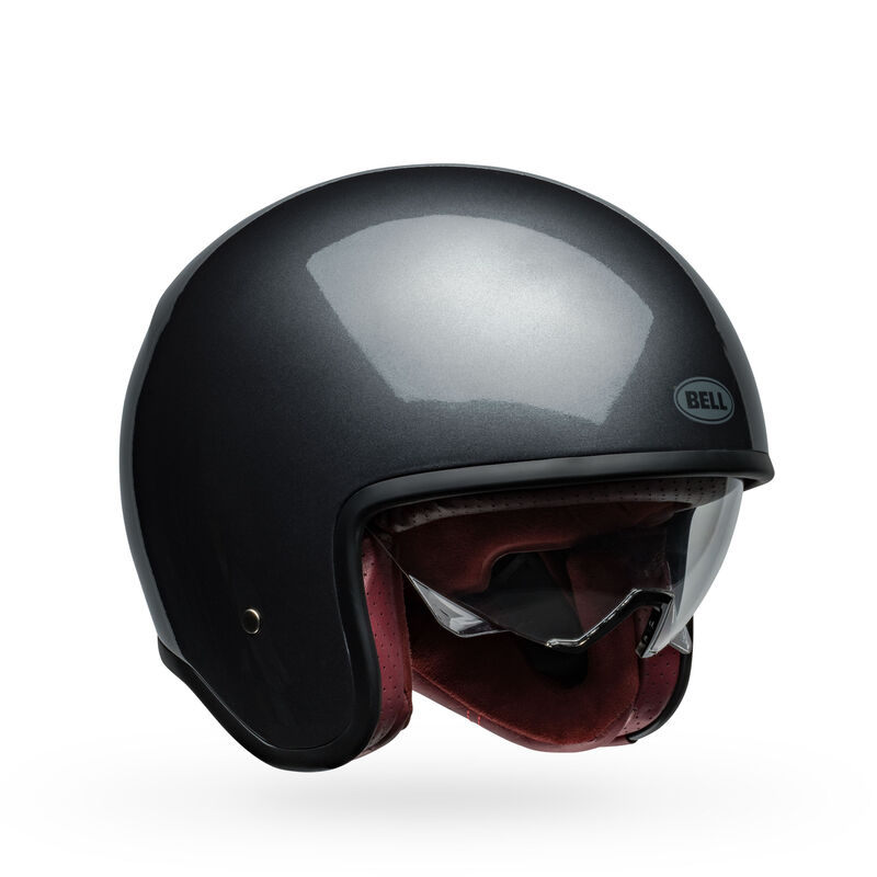 Bell TX501 Gloss Spaceship Grey Helmet