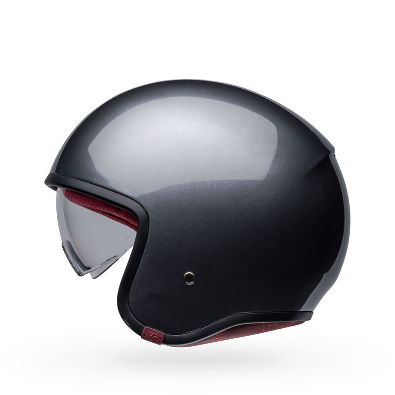 Bell TX501 Gloss Spaceship Grey Helmet